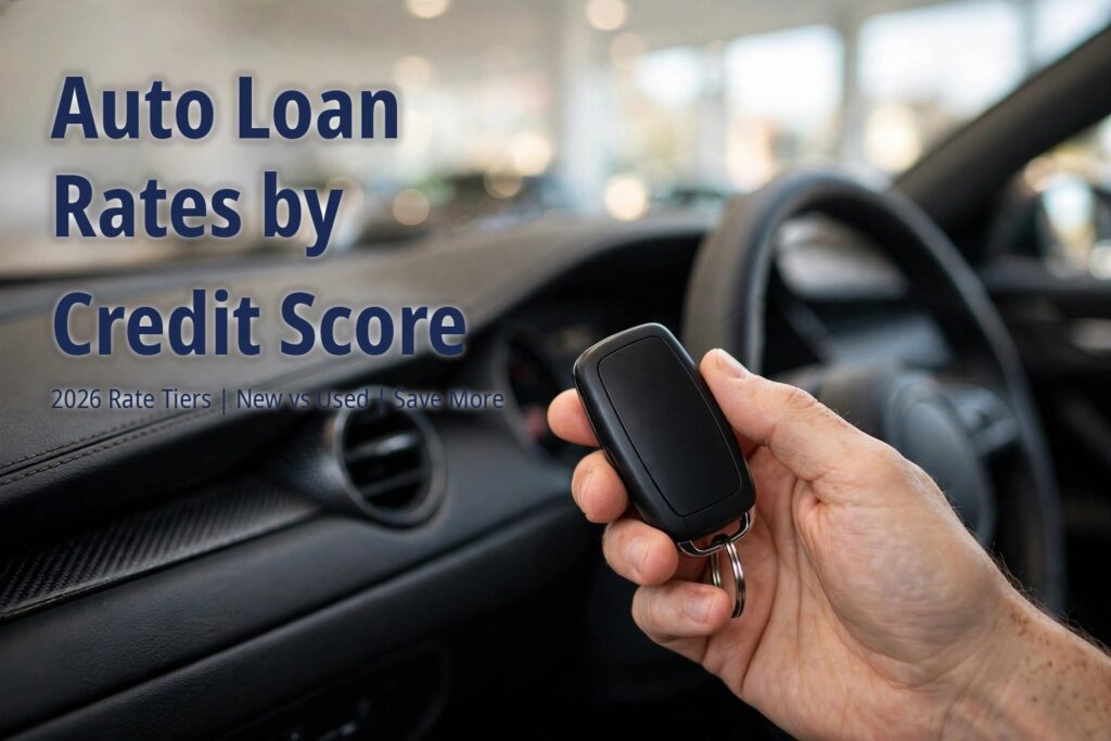 Auto Loan Interest Rates by Credit Score (2026 Data)