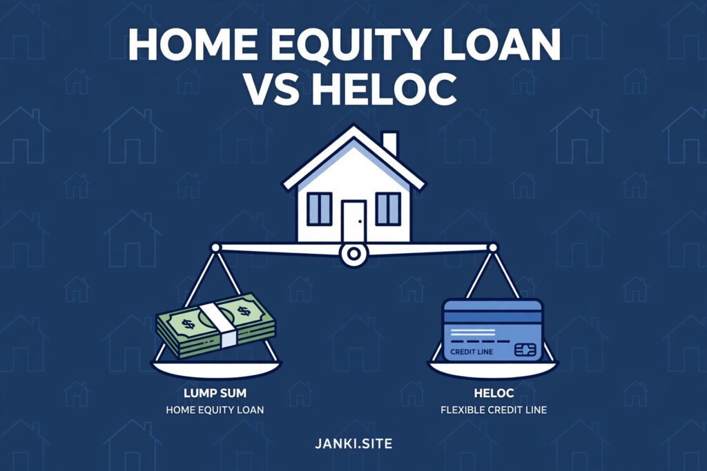Home equity loan vs HELOC — comparing ways to borrow against your home